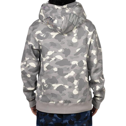 BAPE City Camo Shark Full Zip Hoodie (SS24) Gray