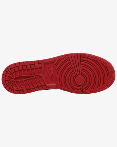 Air Jordan 1 Mid GS Black Gym Red Air Jordan