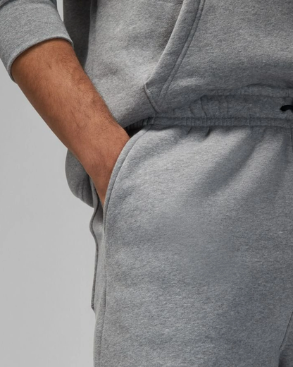 Nike Jordan Fleece Mens Shorts Carbon Heather/White