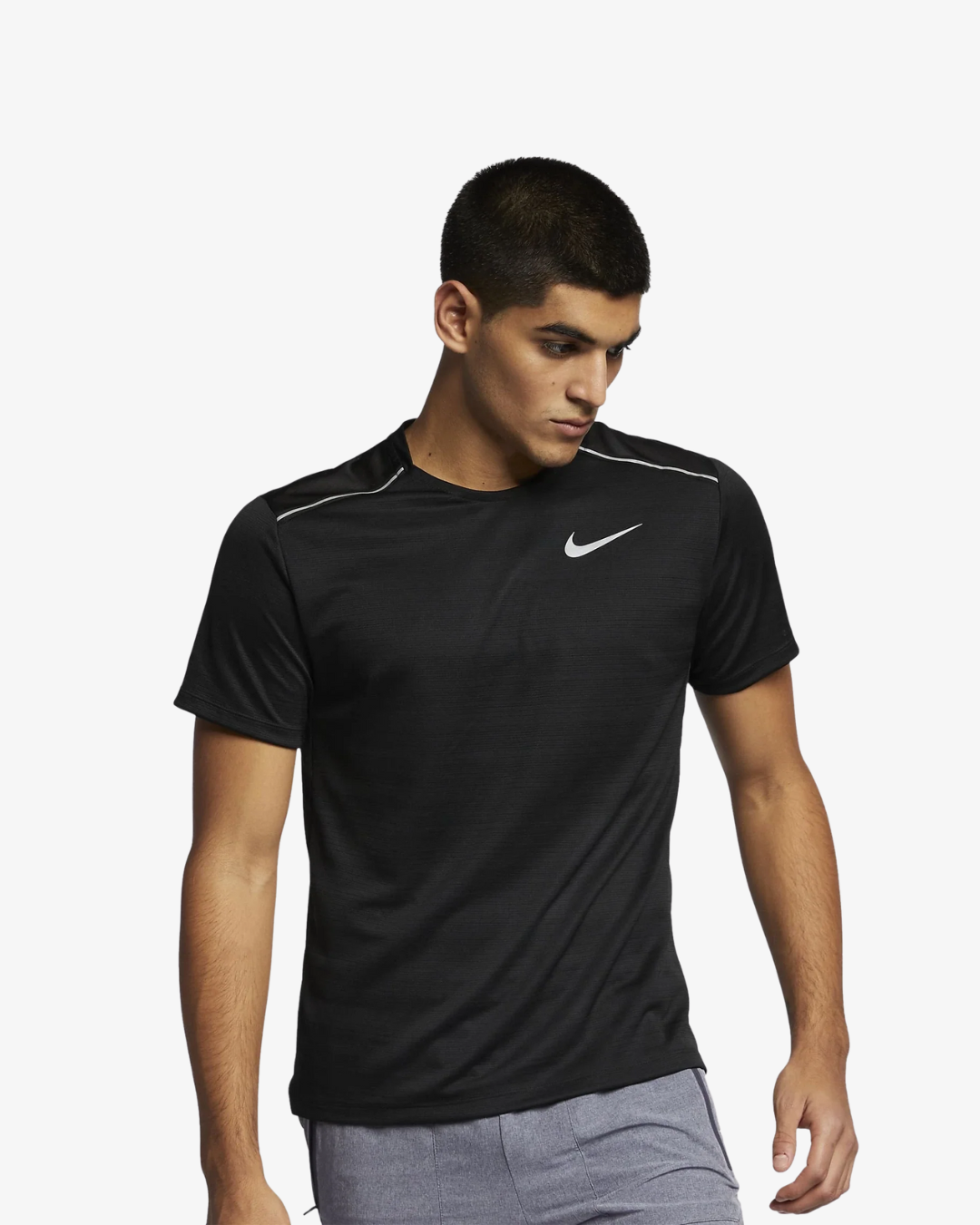 Nike Dri-Fit Miler 1.0 T-Shirt (Black)
