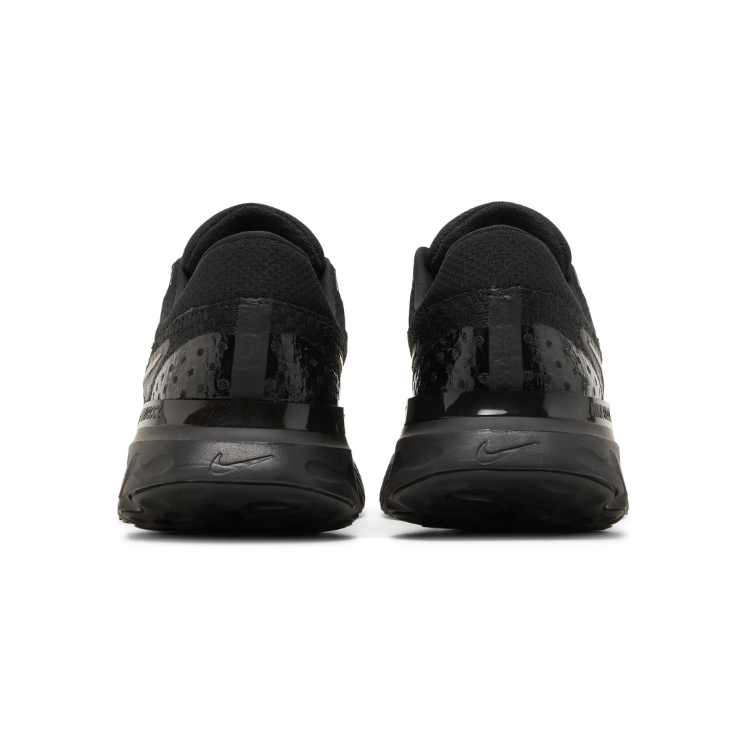 Nike React Infinity Run Flyknit 3 Triple Black