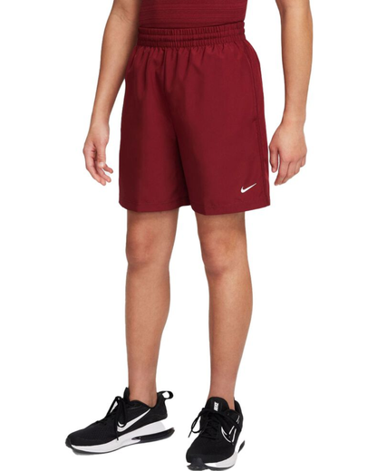 Nike Junior Dri-FIT Multi Shorts Red