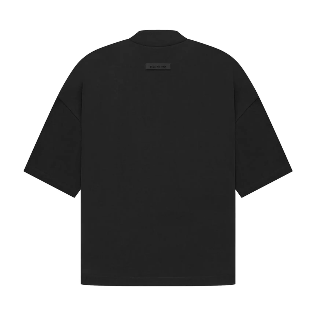 Fear of God Essentials Arch Logo Tee Jet Black