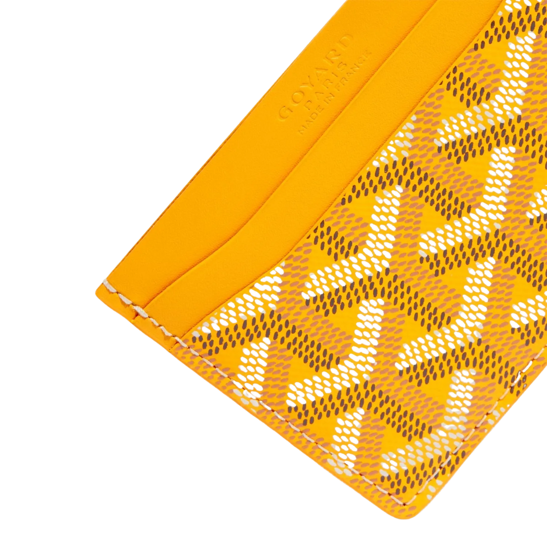 Goyard Saint-Sulpice Card Holder – Yellow