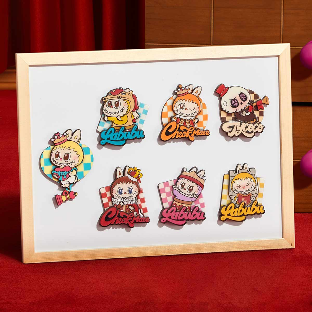 
                      
                        Pop Mart Labubu The Monsters Let's Checkmate Series Fridge Magnet Single Blind Box
                      
                    
