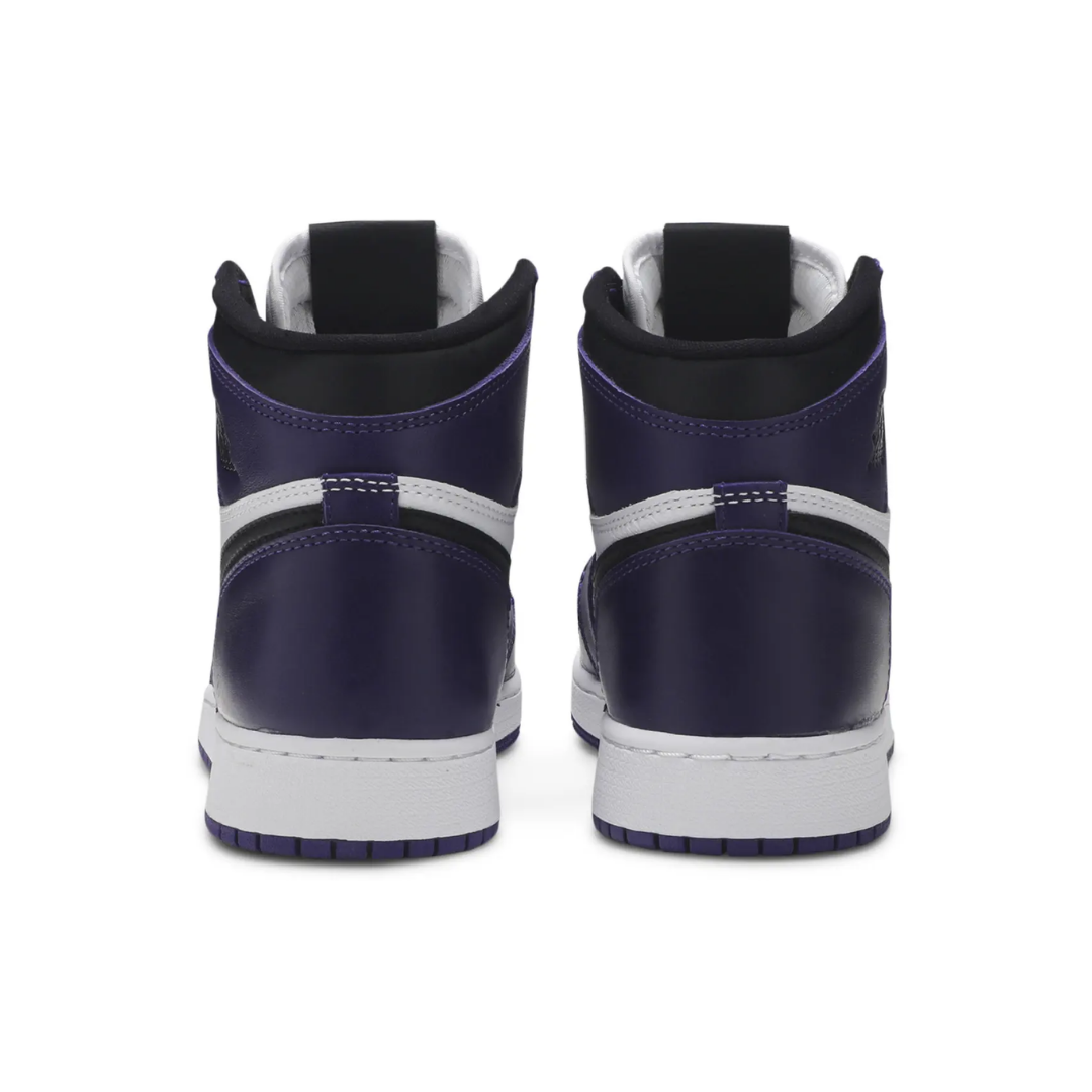 Jordan 1 Retro High Court Purple White (GS)