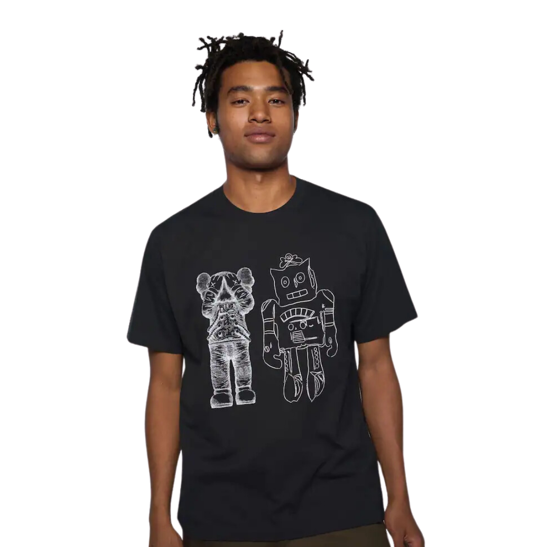 KAWS x Uniqlo Warhol UT Graphic 476351 T-shirt Black