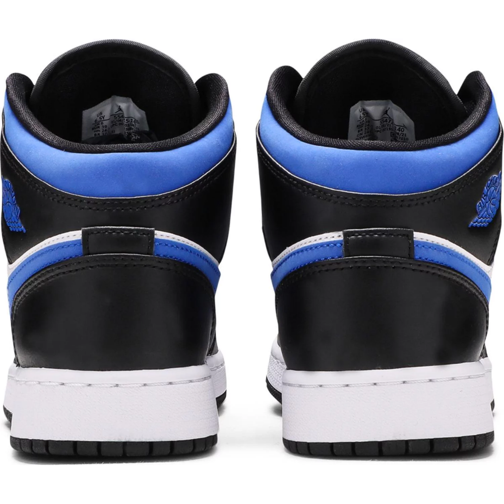 
                      
                        Jordan 1 Mid White Black Racer Blue (GS)
                      
                    