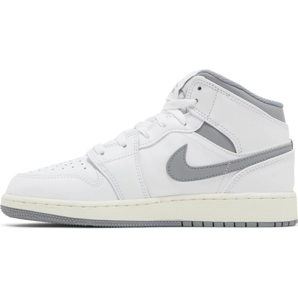 Air Jordan 1 Mid Neutral Grey (GS)