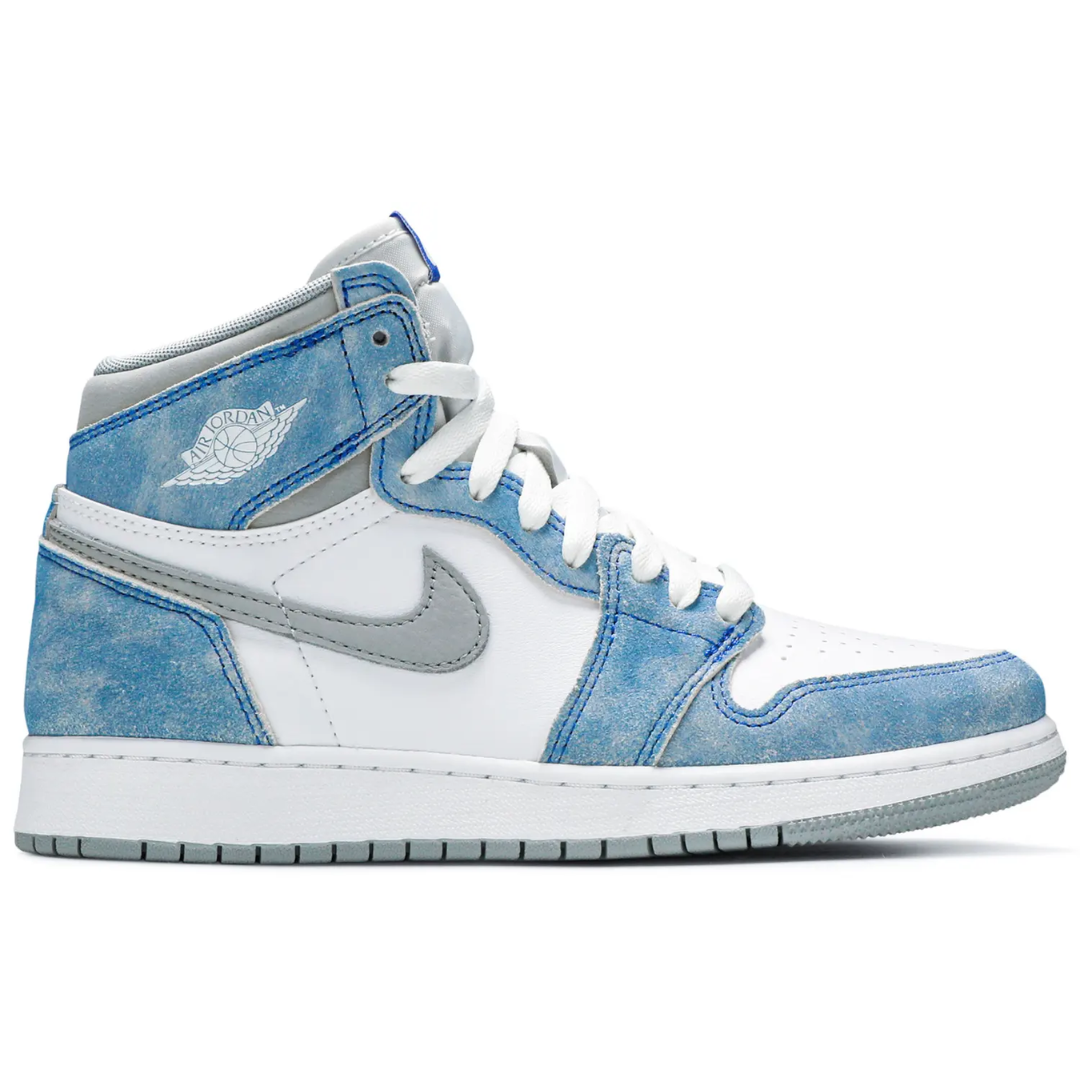 Jordan 1 Retro High Hyper Royal Smoke Grey (GS)