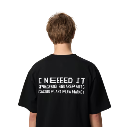 Uniqlo x CPFM Spongebob Squarepants UT Graphic T-Shirt Black