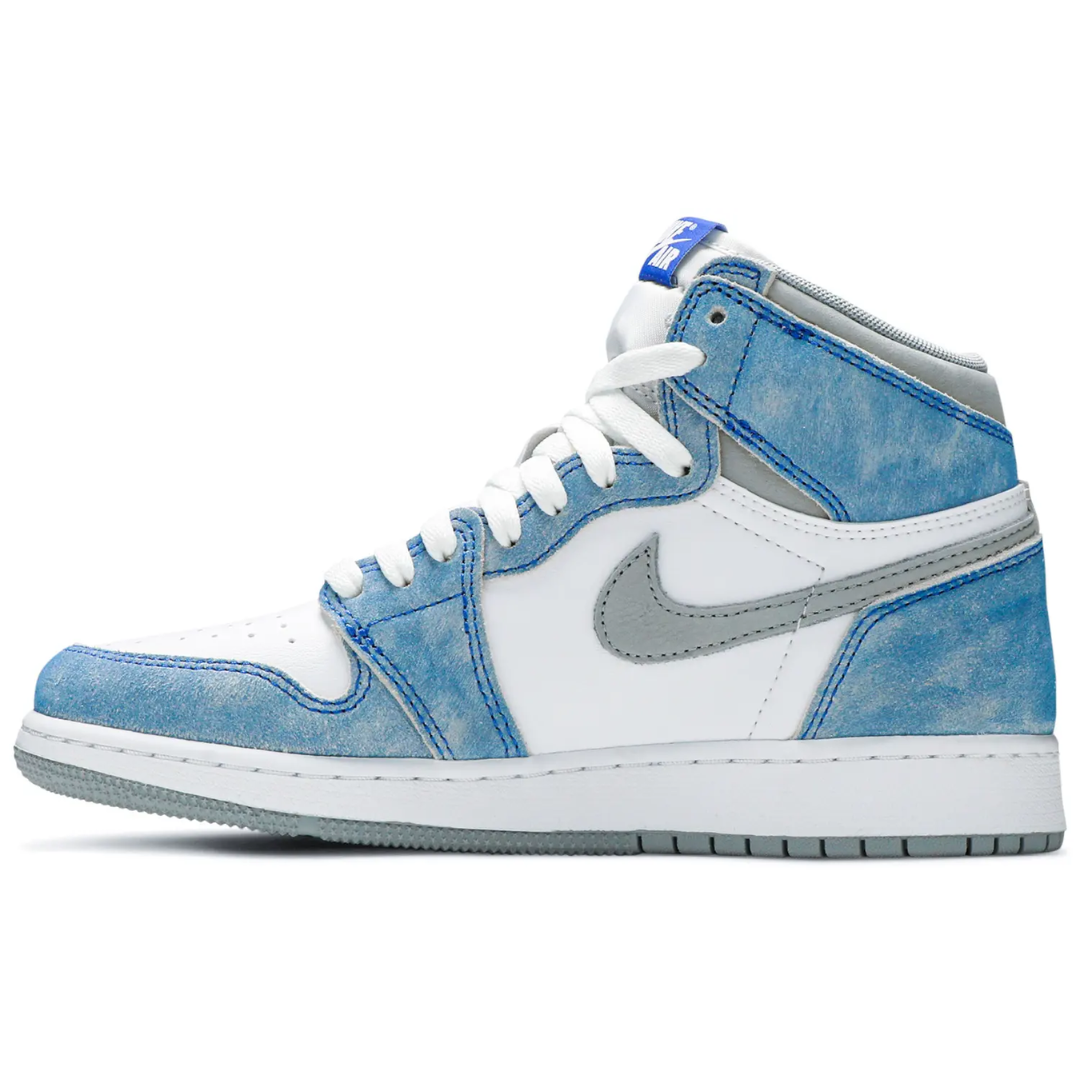 Jordan 1 Retro High Hyper Royal Smoke Grey (GS)