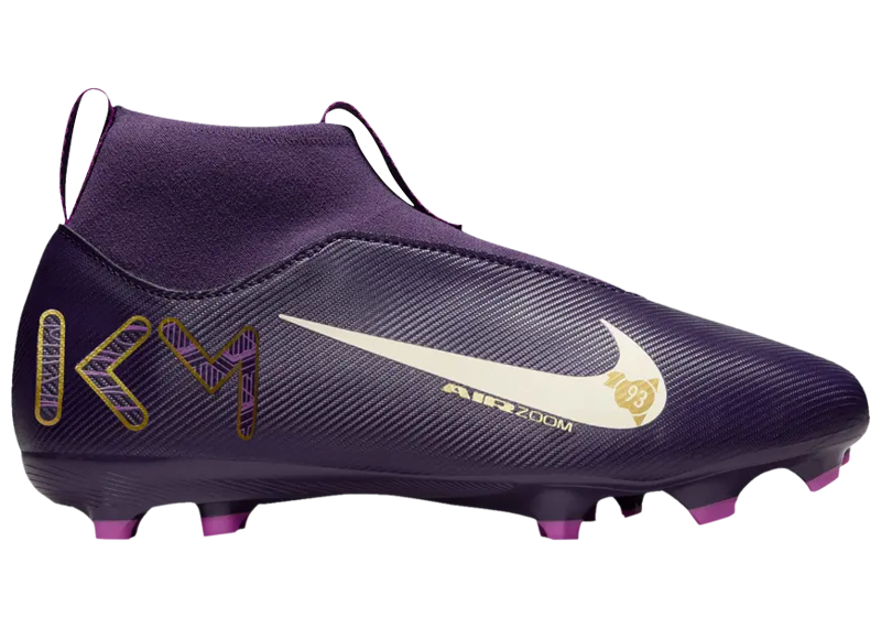 Kylian Mbappe x Nike Zoom Mercurial Superfly 10 Academy MG GS Grand Purple