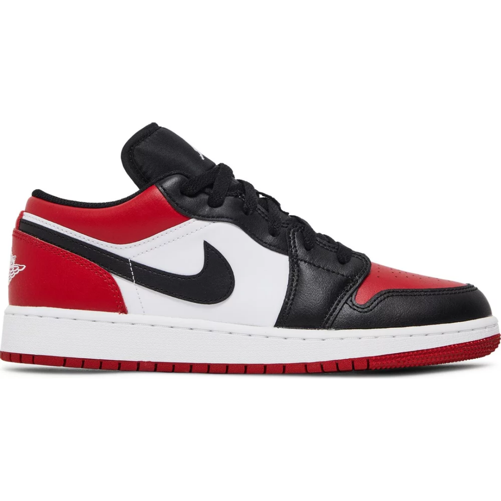 
                      
                        Jordan 1 Low Bred Toe (GS)
                      
                    