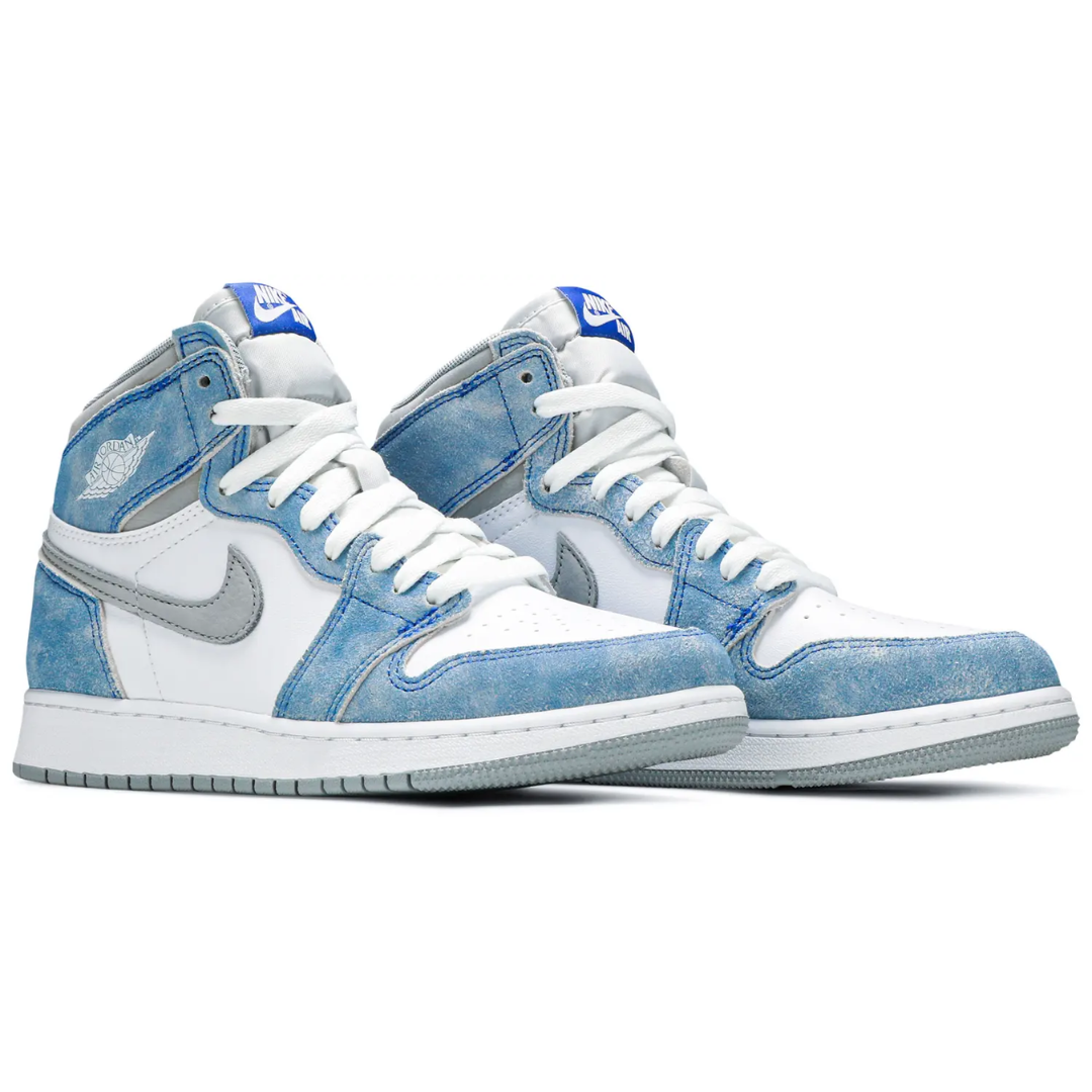 Jordan 1 Retro High Hyper Royal Smoke Grey (GS)