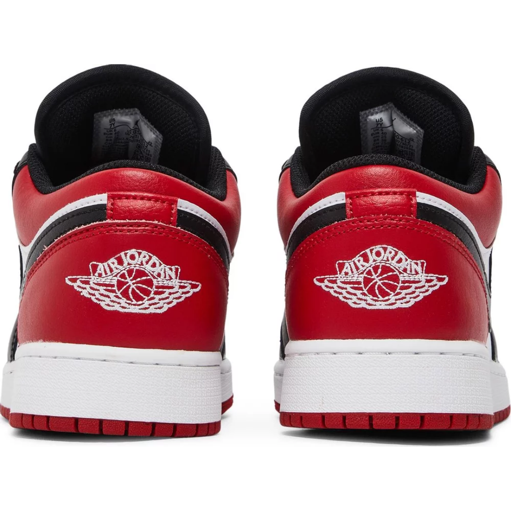 
                      
                        Jordan 1 Low Bred Toe (GS)
                      
                    