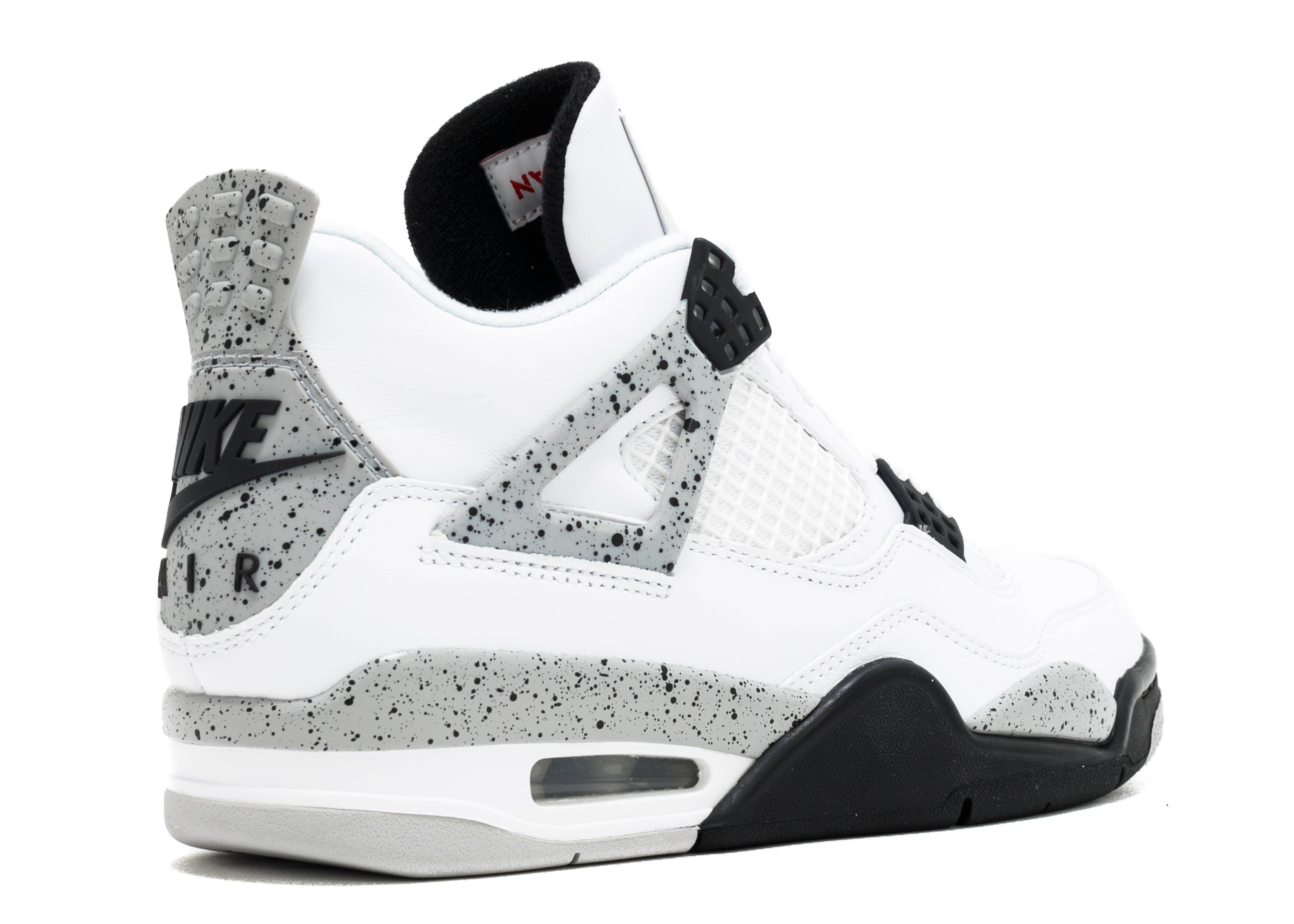 Air Jordan 4 Retro OG White Cement 2016