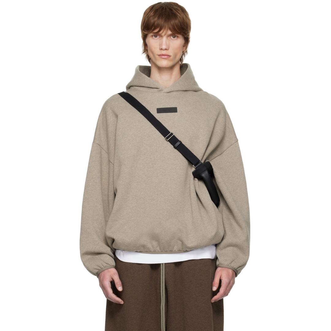 Fear of God Essentials Core Collection Hoodie Heather Grey