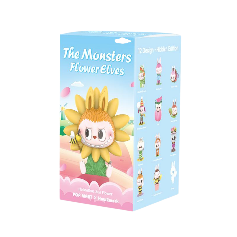 Pop Mart Labubu The Monsters Flower Elves Series Single Blind Box