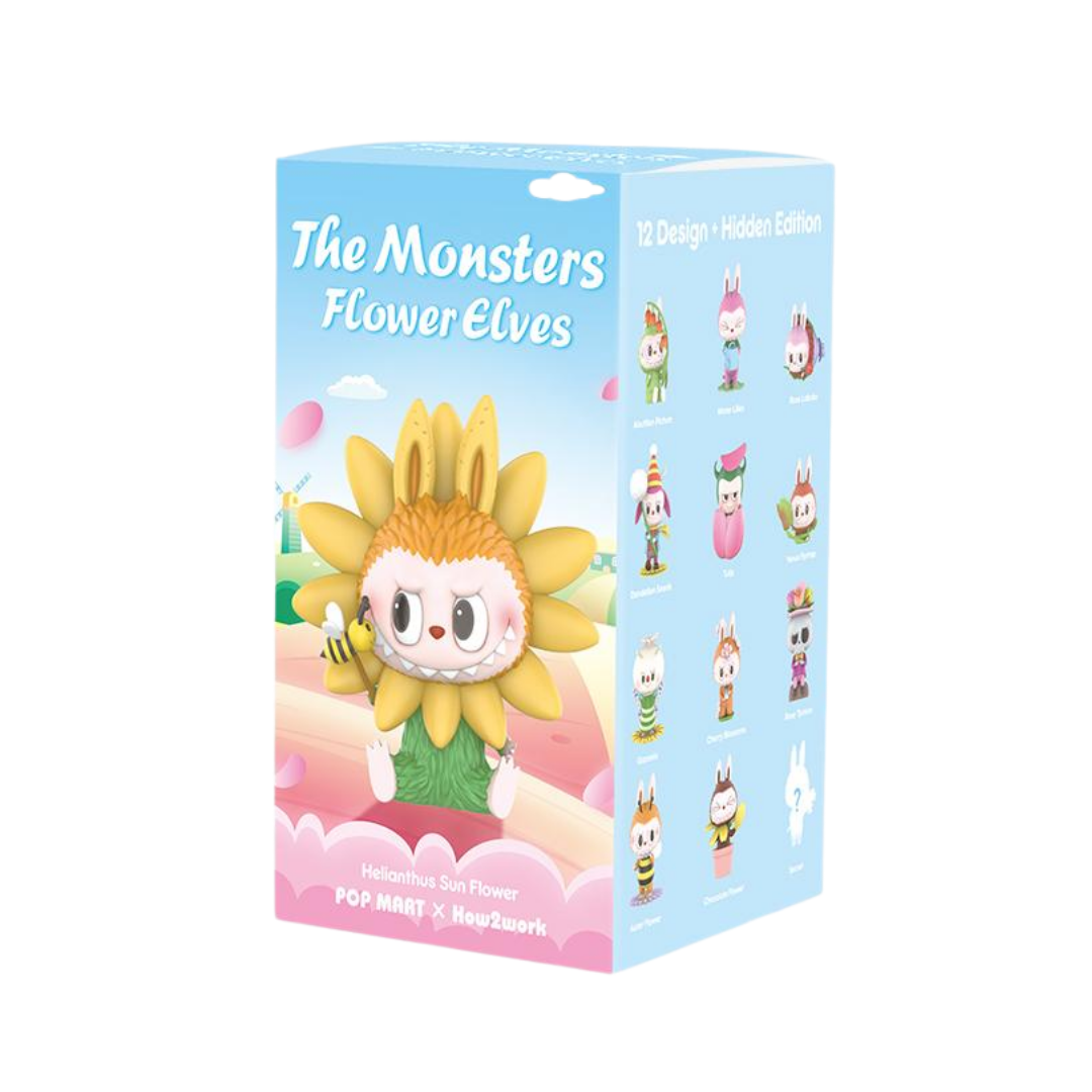Pop Mart Labubu The Monsters Flower Elves Series Single Blind Box