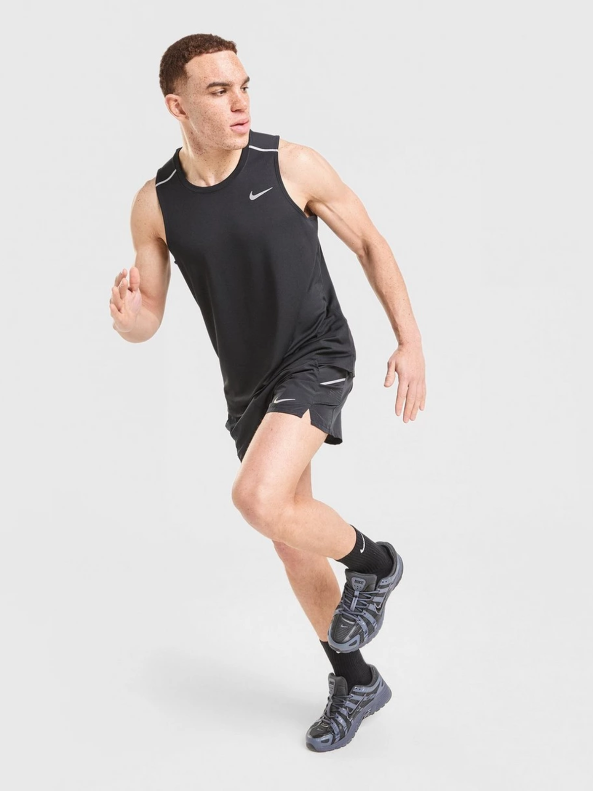 Nike Mens Dri-FIT Miler 1.0 Tank (Black)