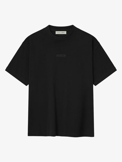 Fear of God Essentials Essential Tee 'Jet Black' – front, second view