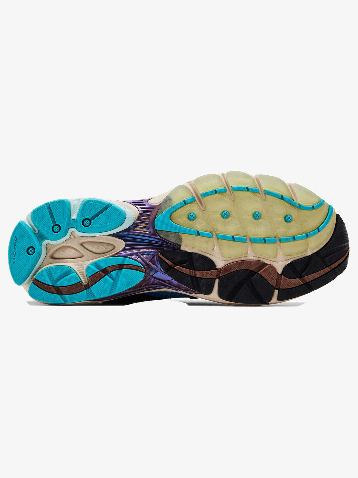 Saucony ProGrid Omni 9 'Footpatrol Blue Brown' – sole