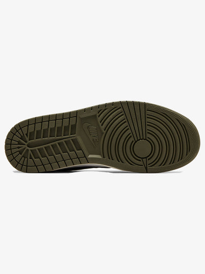 Jordan 1 Retro Low 'Medium Olive' – sole
