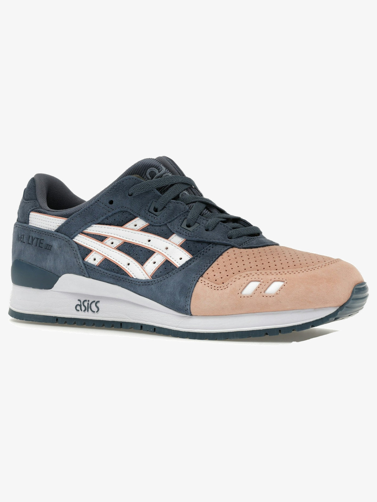 ASICS Gel-Lyte III Remastered 'Ronnie Fieg Salmon Toe 15th Anniversary' – front three-quarter