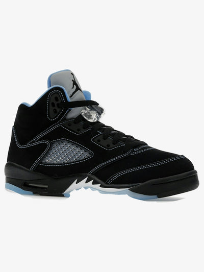 Jordan 5 Retro 'Black University Blue (2026)' (GS) – front three-quarter
