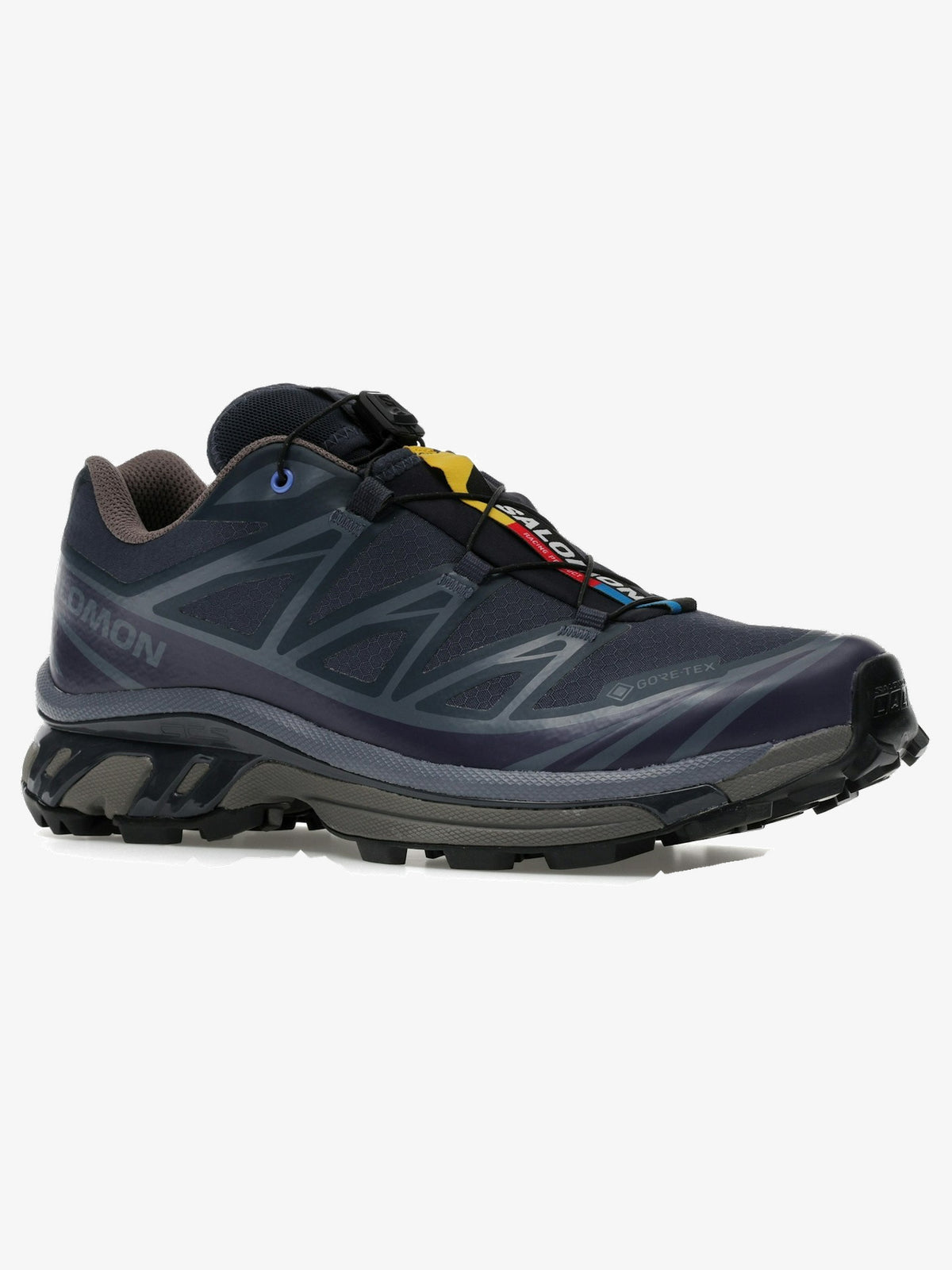 Salomon XT-6 Gore-Tex 'Blue Nights Plum Kitten' – front three-quarter