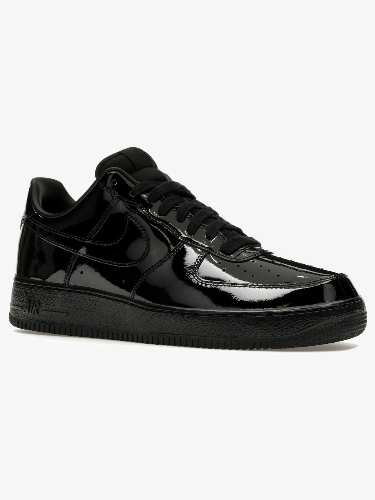 Nike Air Force 1 Low '07 Premium 'Black Patent' – front three-quarter