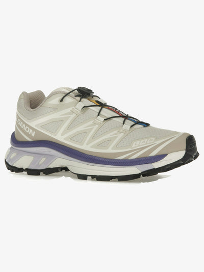 Salomon XT-6 'Milk Silver Cloud' – front three-quarter
