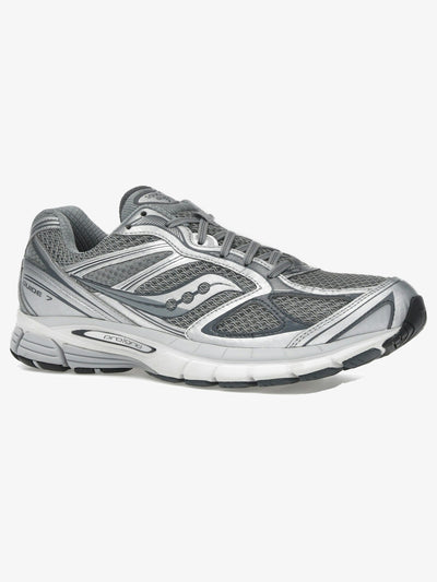 Saucony ProGrid Guide 7 'Grey Silver' – front three-quarter