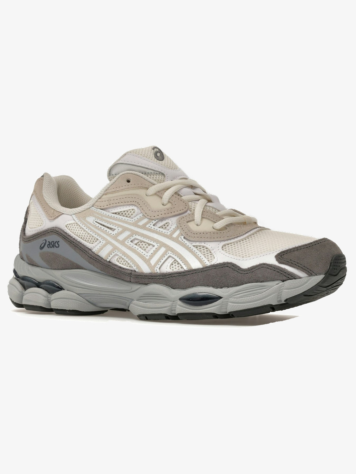 ASICS Gel-NYC 'Cream White' – front three-quarter