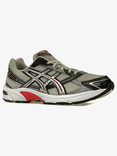 ASICS Gel-1130 'Smoke Grey Pure Silver Red' – front three-quarter