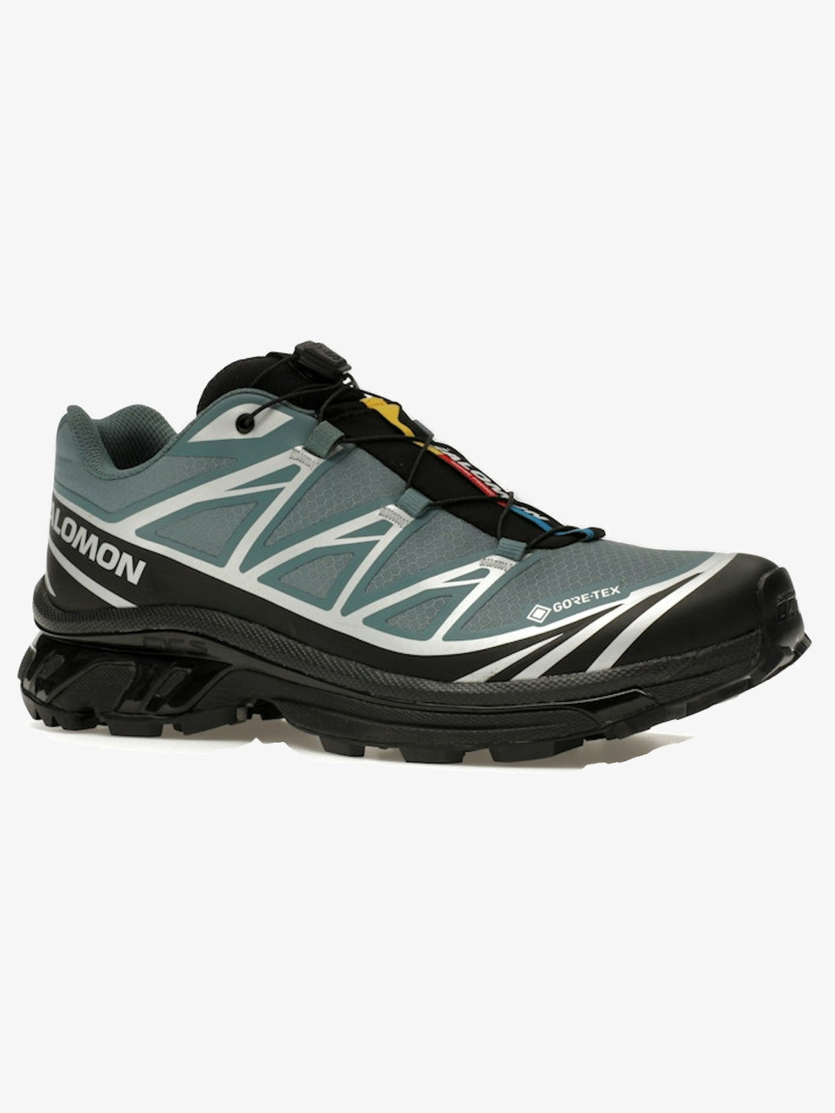 Salomon XT-6 Gore-Tex 'North Atlantic Black' – front three-quarter