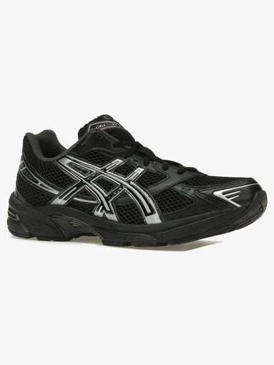 ASICS Gel-1130 'Black Pure Silver' – front three-quarter