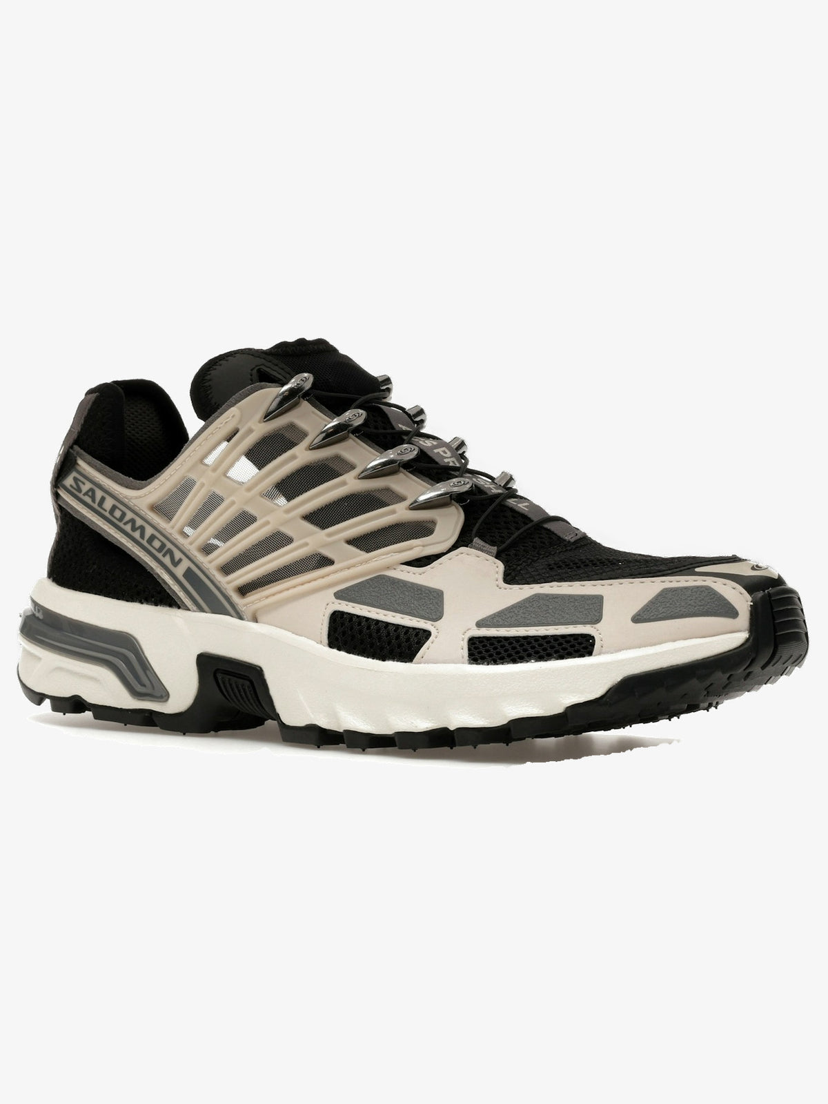Salomon ACS Pro Shell 'Rainy Day Black' – front three-quarter