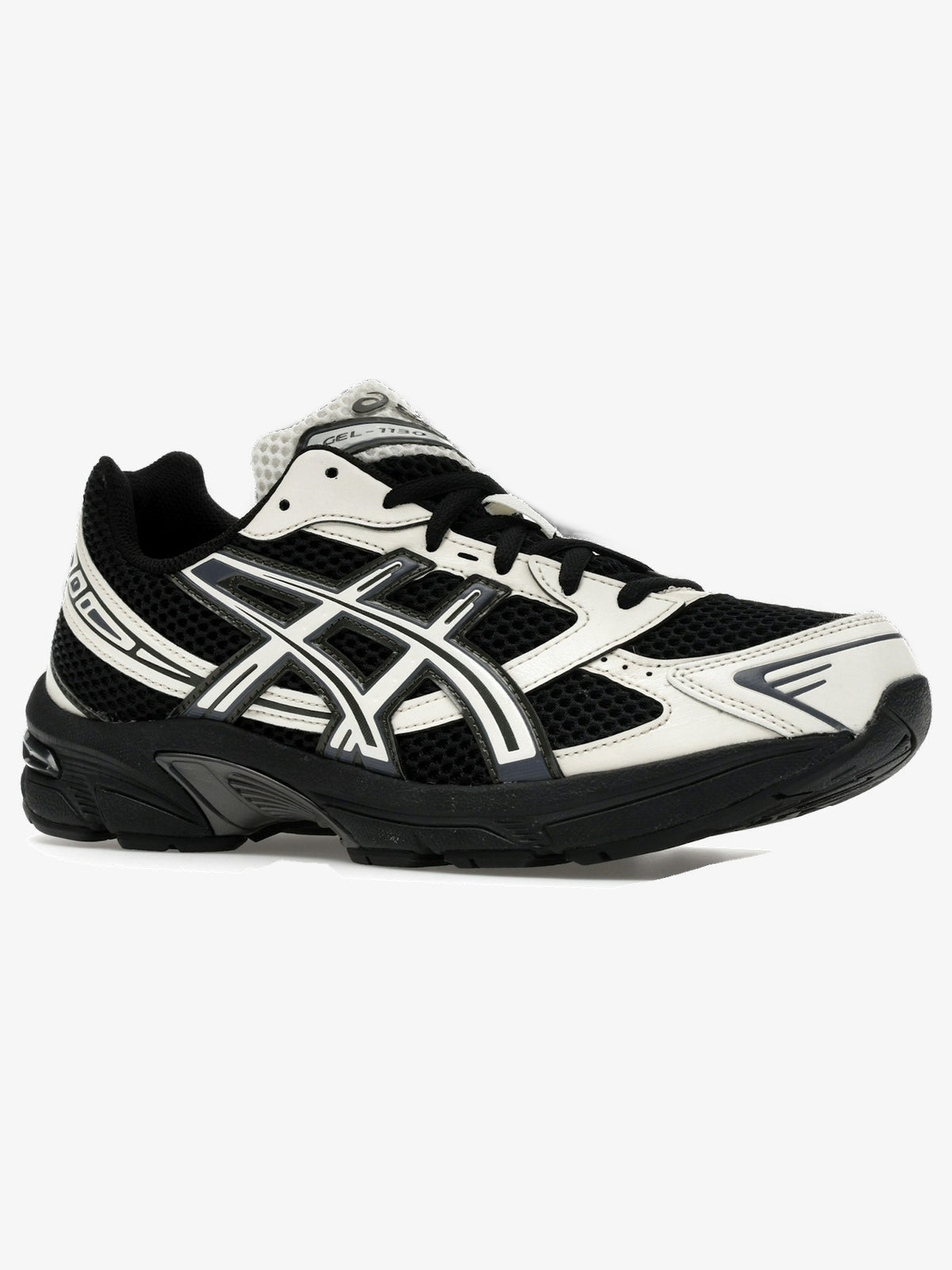 ASICS Gel-1130 'Black Cream' – front three-quarter