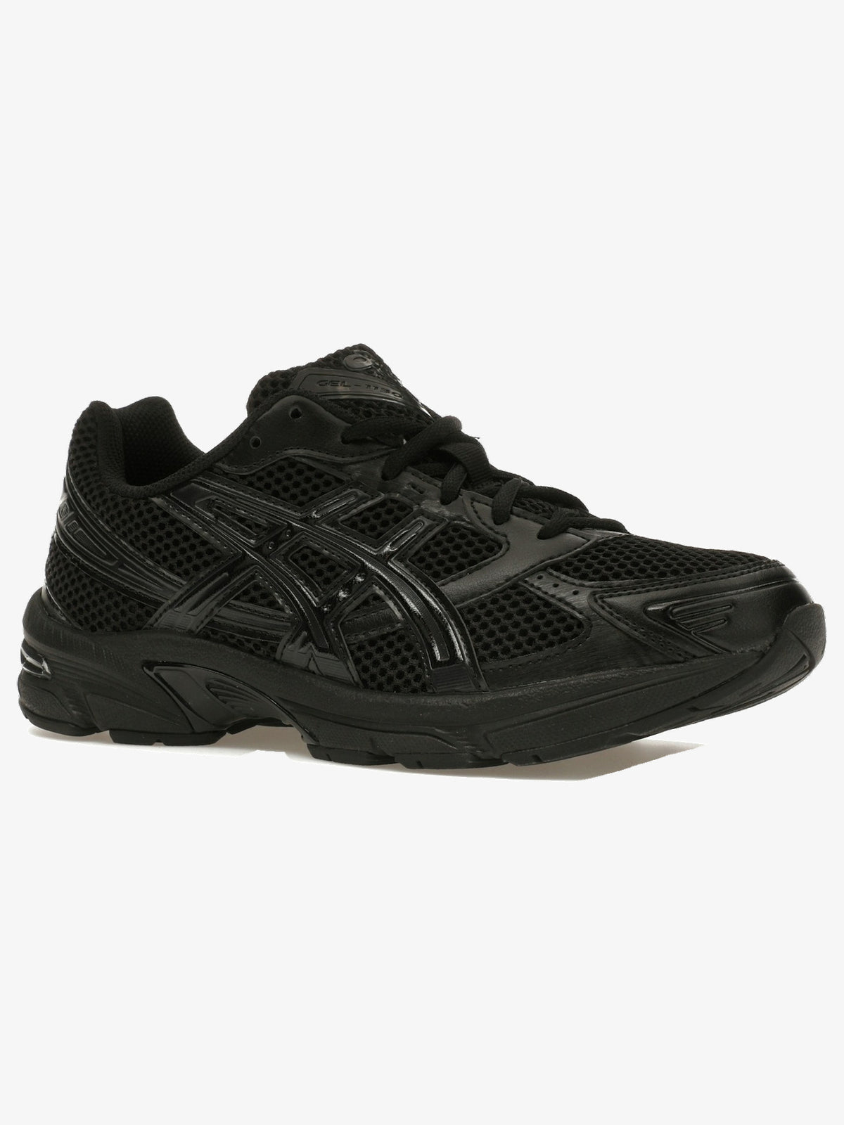 ASICS Gel-1130 'Black Graphite Grey' – front three-quarter