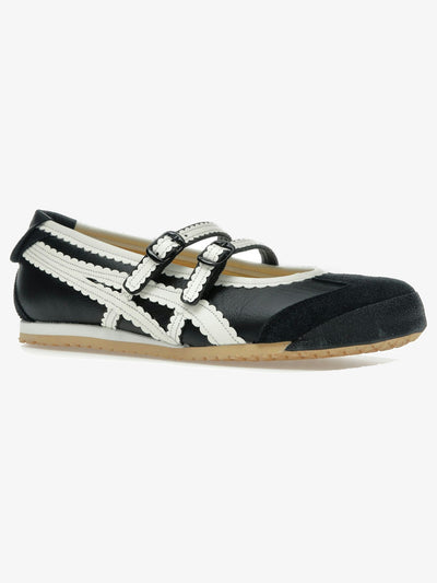 Onitsuka Tiger Mexico 66 TGRS 'Black Cream' (W) – front three-quarter