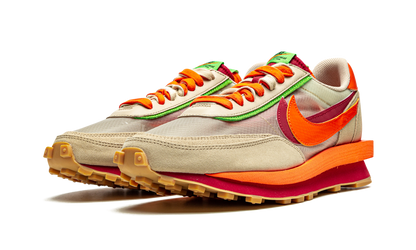 Nike LD Waffle sacai CLOT Kiss of Death Net Orange Blaze
