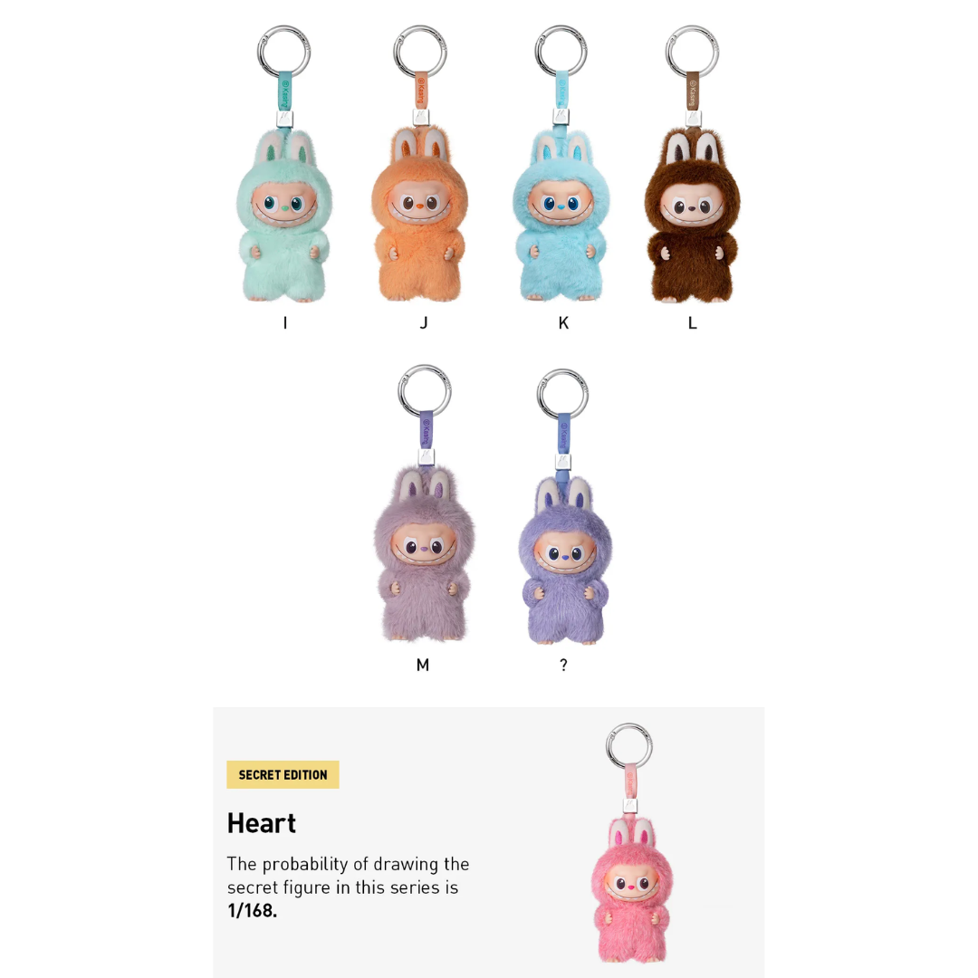 Pop Mart Labubu The Monsters Pin for Love Series Vinyl Plush Pendant (N-Z) Single Blind Box