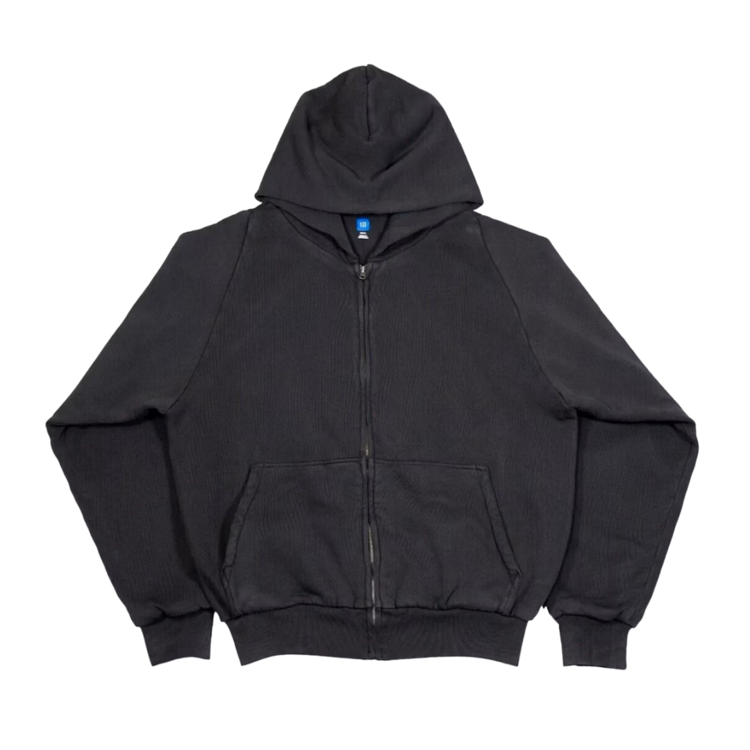 Yeezy x Gap Zip Up Exclusive Hoodie Black