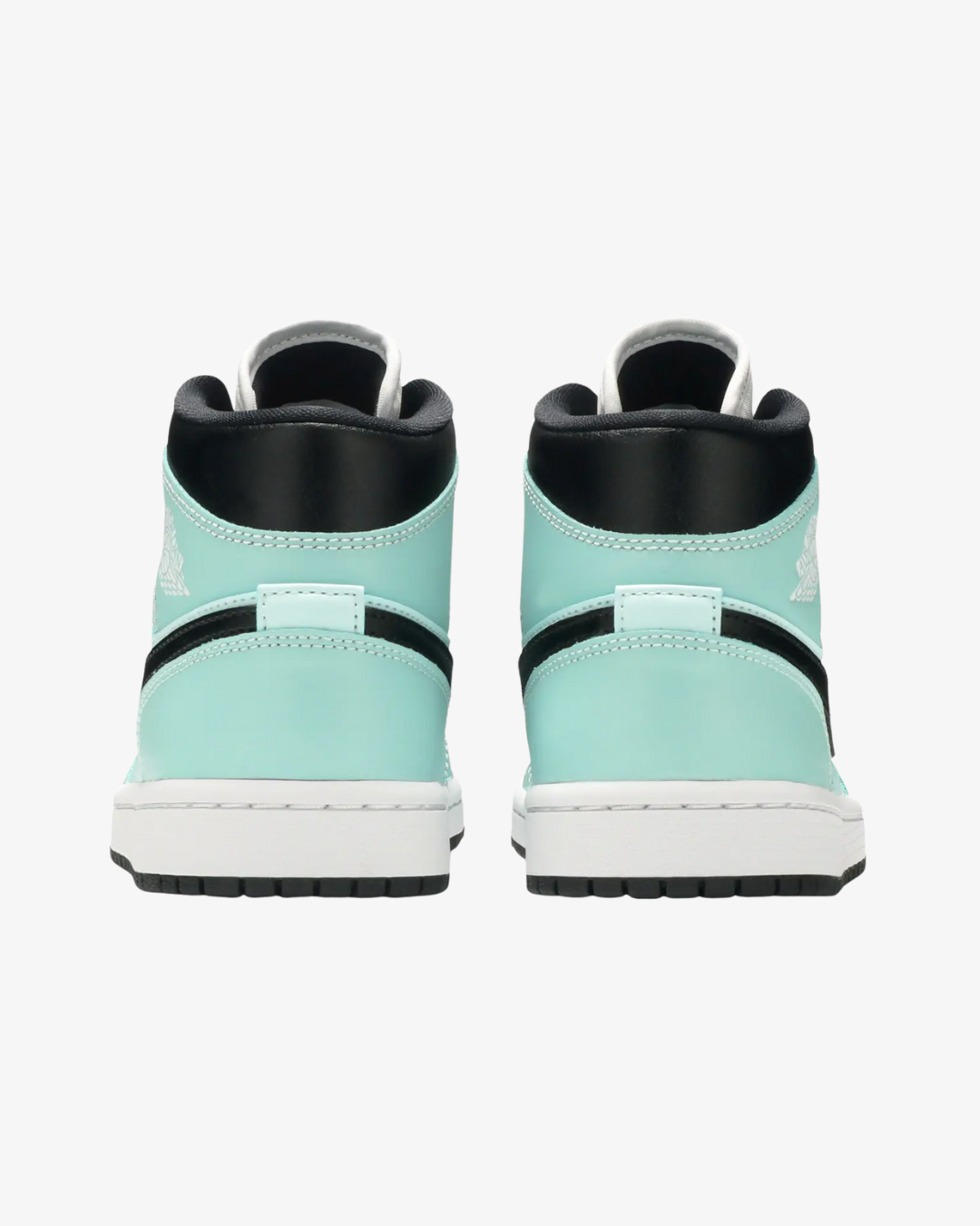Air Jordan 1 Mid Aqua Black Wmns