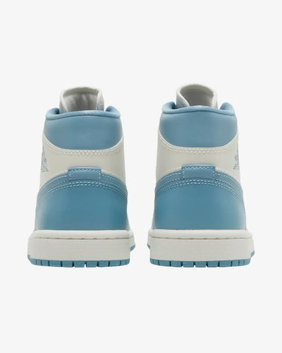 Air Jordan 1 Mid University Blue Wmns Air Jordan
