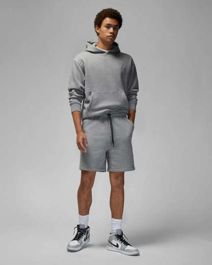 Nike Jordan Fleece Mens Shorts Carbon Heather/White