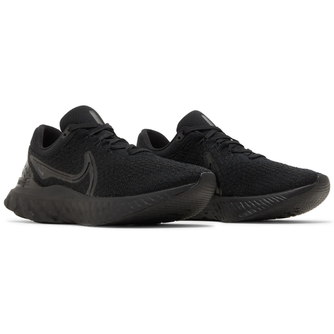 Nike React Infinity Run Flyknit 3 Triple Black