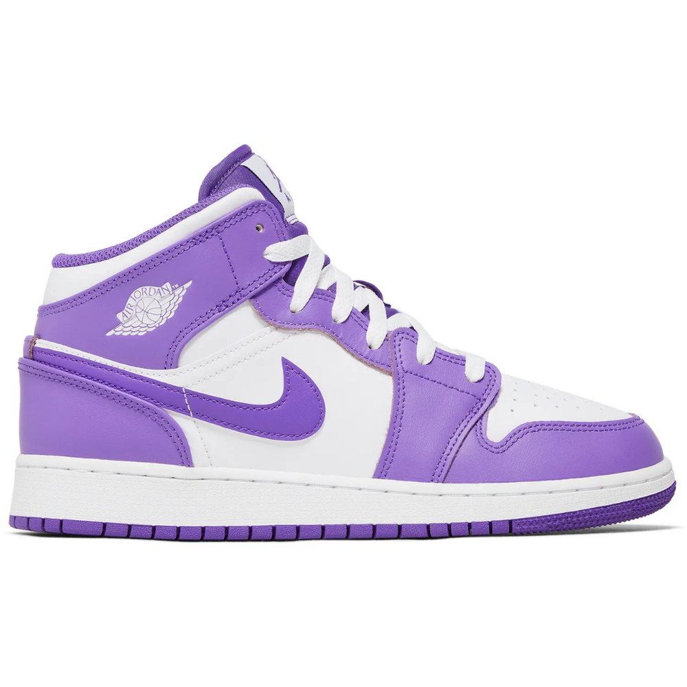 Jordan 1 Mid Purple Venom (GS)